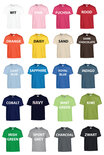 t shirt paardenhoofd div. kleuren KTP0008