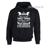 Hoodie div.kleuren PH0077