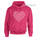 Hoodie div.kleuren PH0081