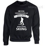 Sweater skiing old man div.kleuren SPW065 vk