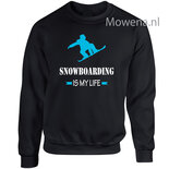 snowboarding is my life sweater div.kleuren SPW070 vk