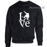 Love Snowboarder sweater div.kleuren SPW071 vk
