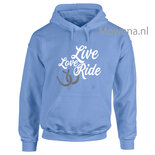 Live Love Ride hoodie div.kleuren PH0087