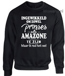 Prinses als amazone Sweater div.kleuren SP089