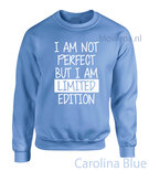 I am not perfect but I am limited edition div.kleuren LF001