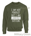 I am not perfect but I am limited edition div.kleuren LF001
