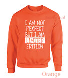I am not perfect but I am limited edition div.kleuren LF001