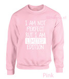 I am not perfect but I am limited edition div.kleuren LF001