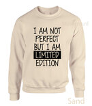 I am not perfect but I am limited edition div.kleuren LF001