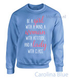 Be a girl with a mind... div.kleuren vk LF004
