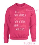 Be a girl with a mind... div.kleuren vk LF004
