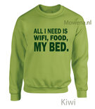 All I need is wifi,food,my bed vk LF007