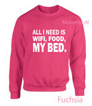 All I need is wifi,food,my bed vk LF007