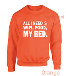 All I need is wifi,food,my bed vk LF007