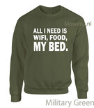 All I need is wifi,food,my bed vk LF007