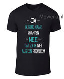 unisex voorkant ja ik ruik paarden 2 kleuren opdruk ptu094
