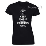 Dames keep calm farming girl BOER001