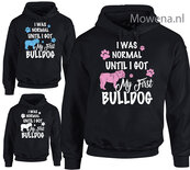 I was normal bulldog hoodie vk P0104