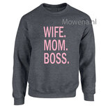 Sweater  Wife. Mom. Boss LFD021