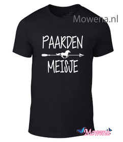 Unisex Paarden meisje met pijl ptu138