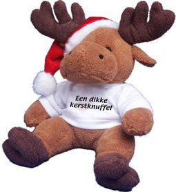 Een dikke kerstknuffel