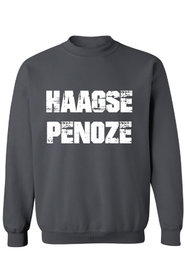 Sweater Charcoal /wit