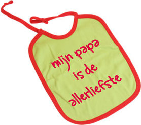 Slabbetje Appelgroen/rood