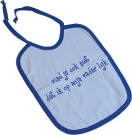 Slabbetje Kobalt/blauw