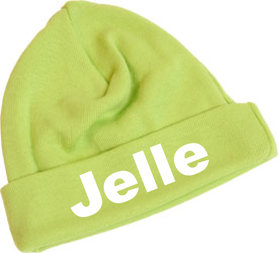 Baby mutsje Appelgroen