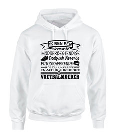 Ik ben voetbalmoeder wit/zwart