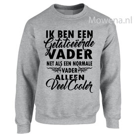 Getatoeeerde vader sweater S0082 Getatoeeerde vader sweater S0082