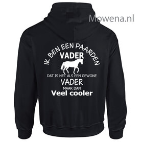Hoodie paardenvader maar dan veel cooler PH0116 Hoodie paardenvader maar dan veel cooler PH0116