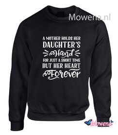 Sweater A mother holds hear daughter's hand LFH022
