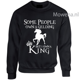 Sweater Some people own a gelding but I own a king SP0090