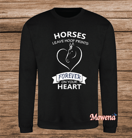 Sweater horses leave hoof prints forever on your heart SP0078