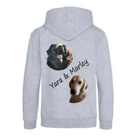 Hoodie  Wendy met honden opdruk Hoodie  Wendy met honden opdruk
