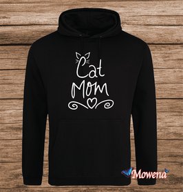 Hoodie Cat mom Poes0016
