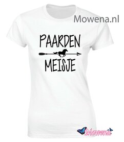 Dames Paarden meisje met pijl ptd138