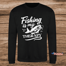 Sweater Fishing is my Therapy SV002