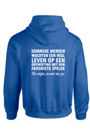 De mijne noemt me pa diverse kleuren