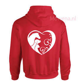 Hoodie div.kleuren P0051