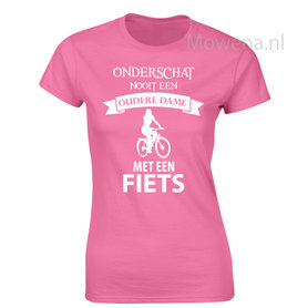 Ouder dame shirt div.kleuren td0058
