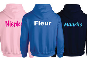 Aanbieding hoodie volwassenen