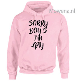 Hoodie div.kleuren LGBT007