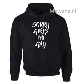 Hoodie div.kleuren LGBT010