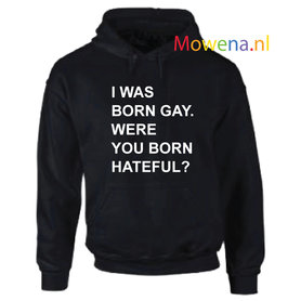 Hoodie div.kleuren LGBT014 vk