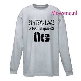 Sinterklaas ik ben lief geweest div.kleuren st005