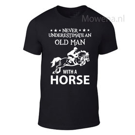 Unisex t-shirt Old man div kleuren ptu0058 Unisex t-shirt Old man div kleuren ptu0058