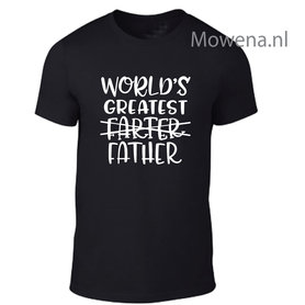 World greatest farter father t-shirt div.kleuren T0076