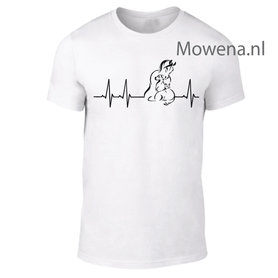 hartslag Paard/hond/poes Unisex div kleuren vk ptu101 hartslag Paard/hond/poes Unisex div kleuren vk ptu101